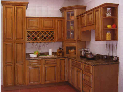 Maple Wood Kitchen Cabinets